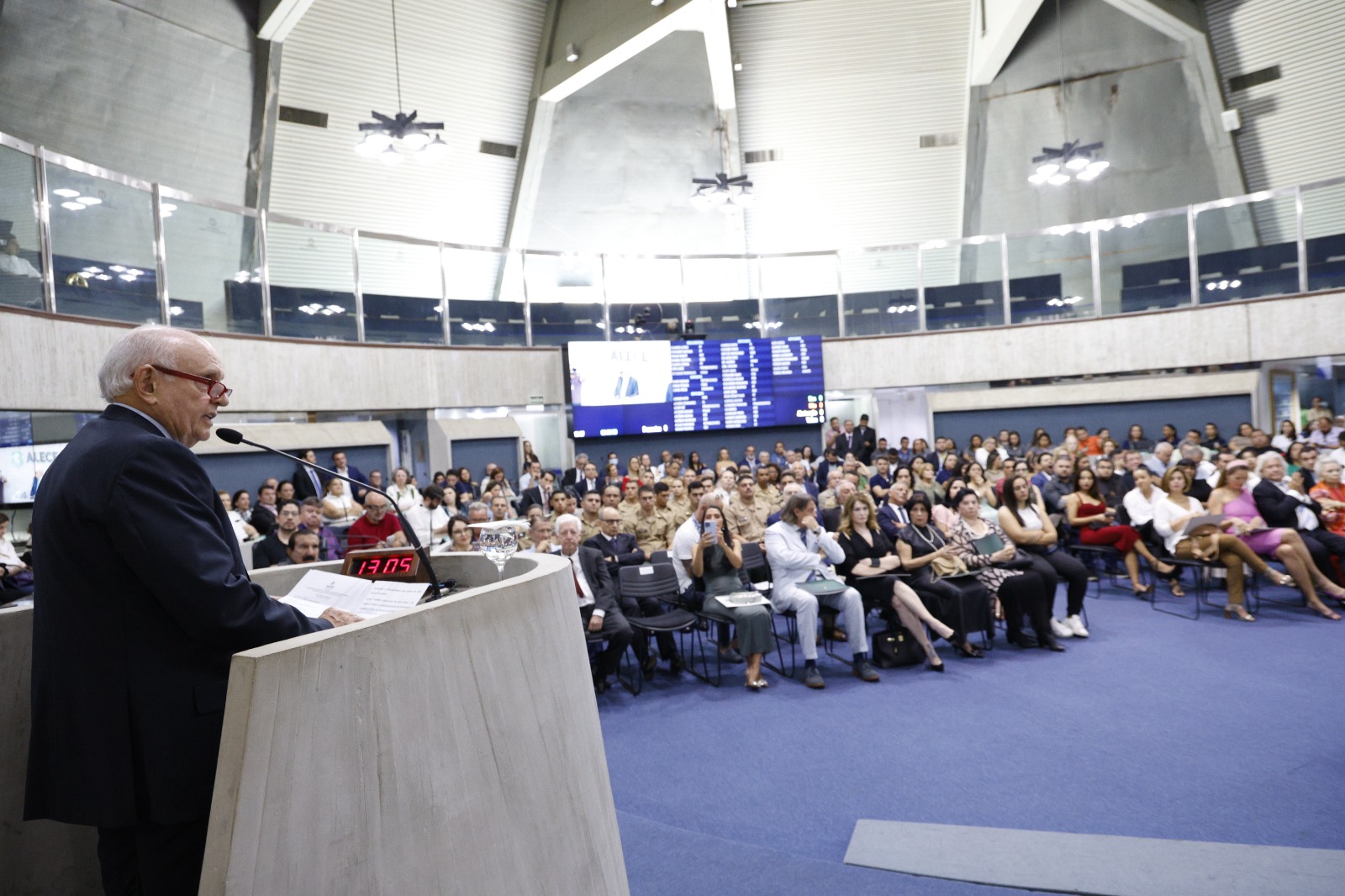 Empresário Pedro Grendene agradece acolhida de cearenses e destaca trabalho da comunidade italiana / Foto: Máximo Moura - Foto: Máximo Moura